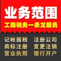 公司注册 代理记账 工商变更 办理成功再付费