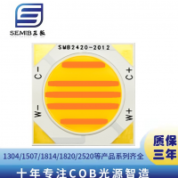 2424外形20发光面双路双色COB光源50W36V