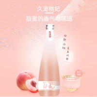 久宠桃妃 桃汁果酒生产厂家加工定制 各种果酒代加工